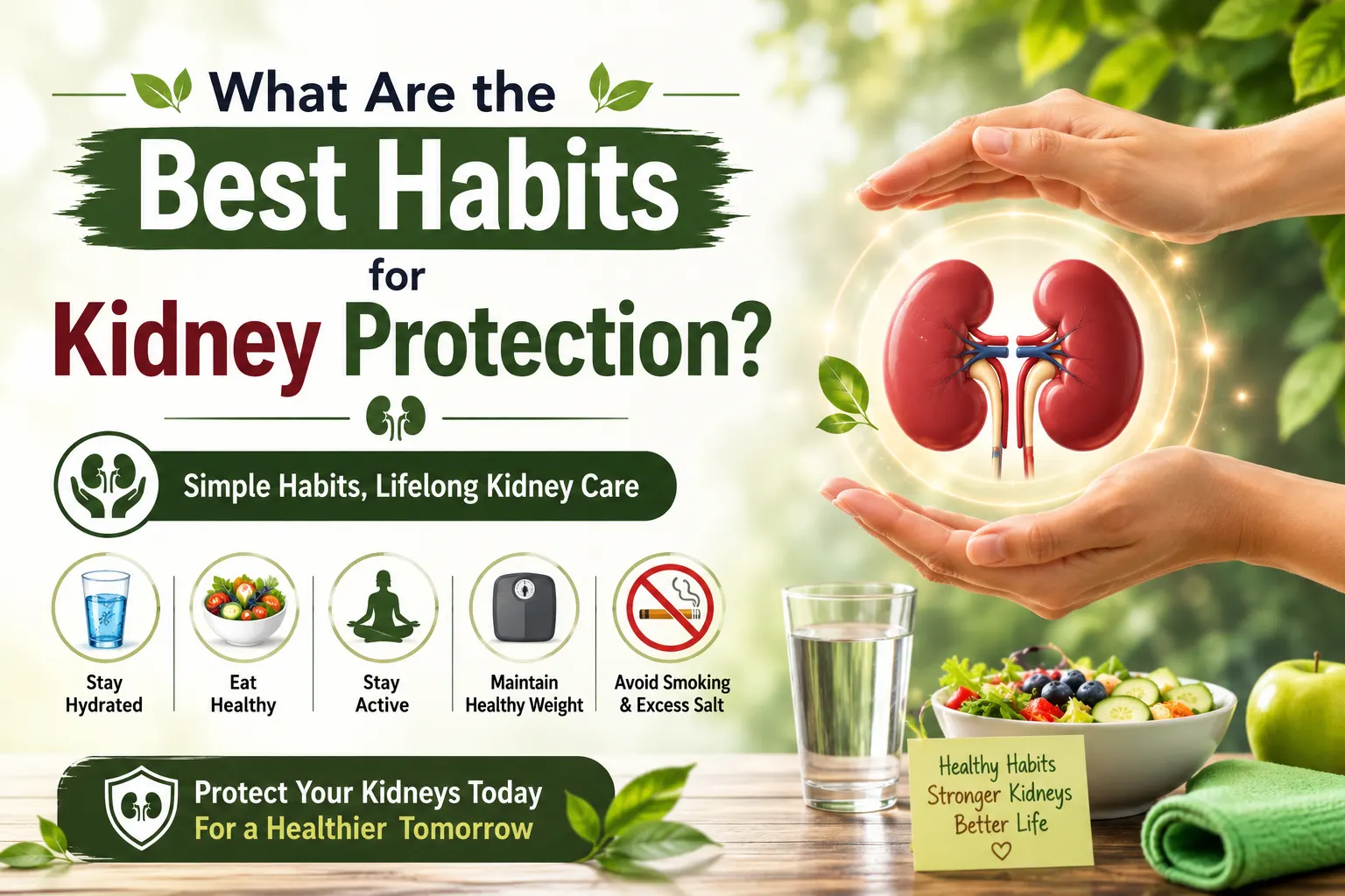 What Are the Best Habits for Kidney Protection? What Are the Best Habits for Kidney Protection?
